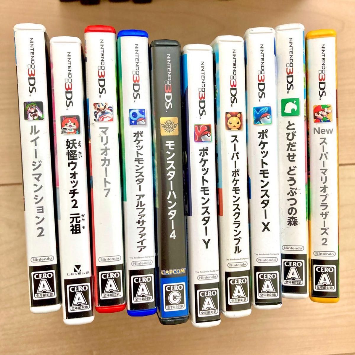 ニンテンドーDS i Lite 3DS ソフト カセット まとめ Nintendo