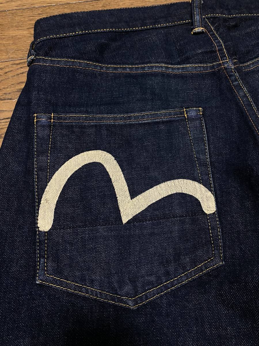 人気ブランド エヴィス ※EVISU エビス BJBB.C 33 濃紺 デニムパンツ