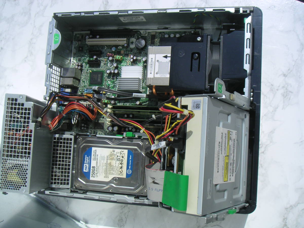 ∞　HP　Compaq dc5800 Small Form Factor　メモリ8G　ハードディスク250G　ゆうパック120センチ限定　Windows11_画像7