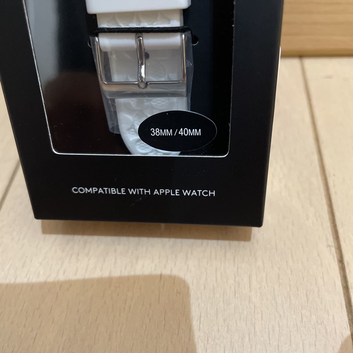  free shipping new goods unused COACH Coach Apple Watch Apple watch belt white 14700050 38/40MM