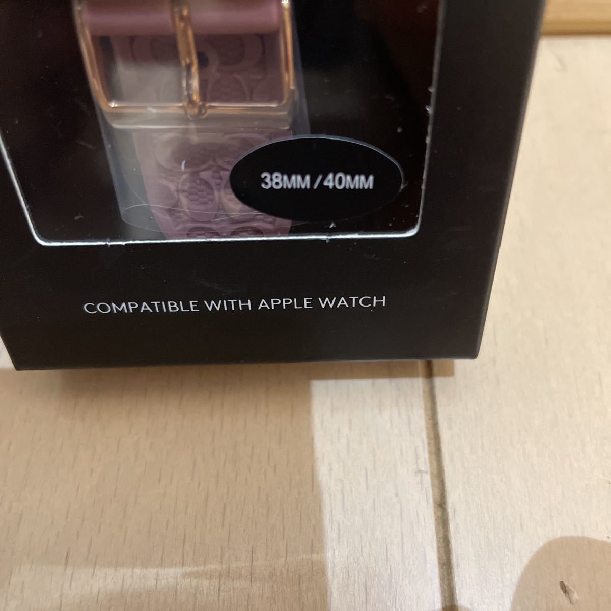  free shipping new goods unused COACH Coach Apple Watch Apple watch belt pink 14700040 38/40MM