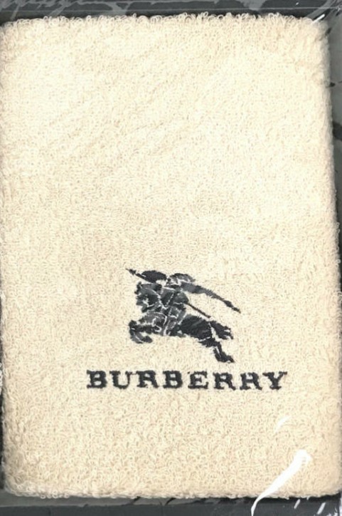 未使用品】 BURBERRY Burberry バーバリー タオル ハンカチ ハンカチ 
