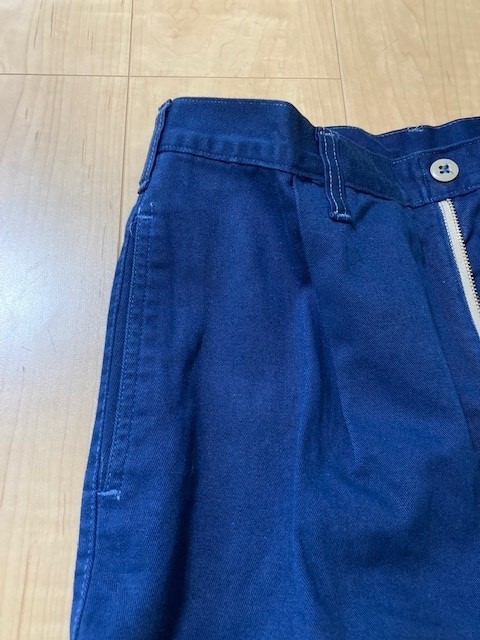  прекрасный товар! America производства KHAKI JUNGLE хаки Jean gru темно-синий темно-синий брюки из твила MADE IN USA 30 размер 