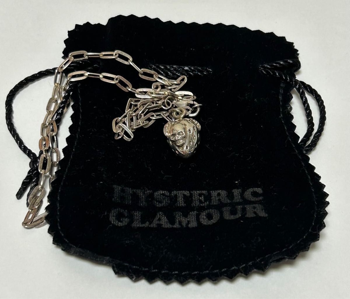 ヒステリックグラマーHYSTERIC GLAMOURスカルベリーネックレス ヒステリックグラマーHYSTERIC GLAMOURスカルベリーネックレス