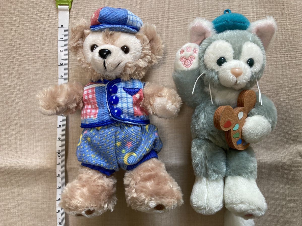 ディズニー□ダッフィー ジェラトーニぬいぐるみバッジ/パレット