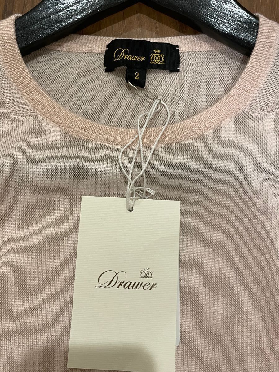 Drawer カシミヤシルク ニット ピンク | noonanwaste.com