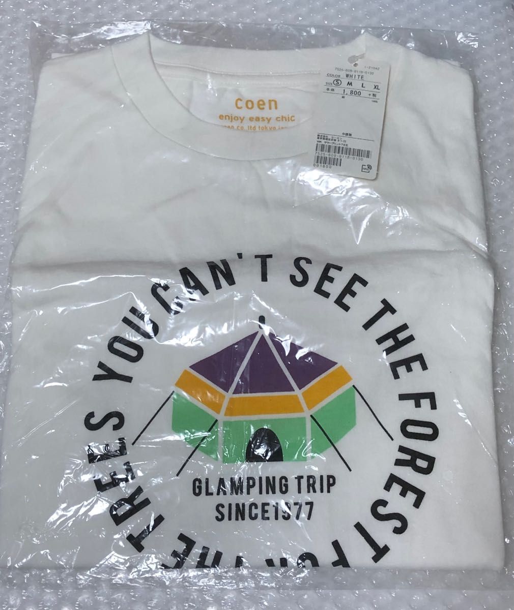 新品未開封品 コーエン プリントTシャツ メンズ 半袖Tシャツ Sサイズ クーポン