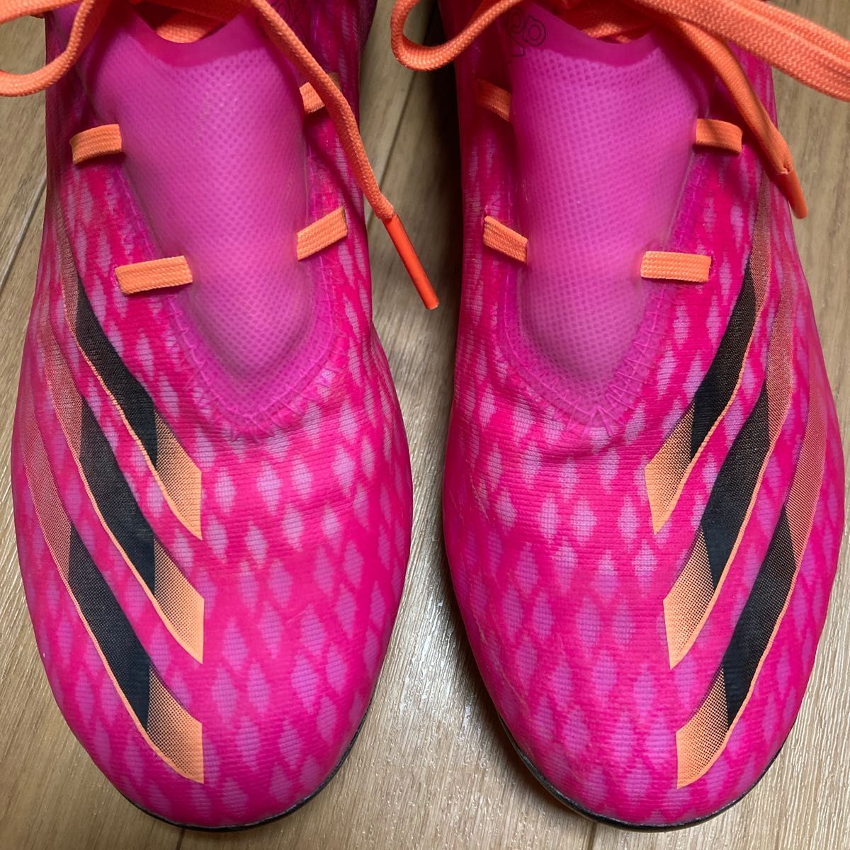 エックス ゴースト.2 HG/AG adidas アディダス サッカースパイク FY7270 ゴースト2 ピンク　24.5㎝