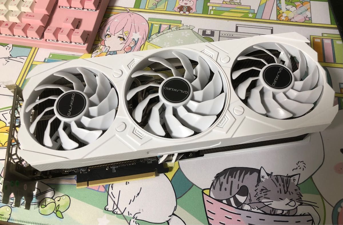 動作確認のみ美品 GALAX 玄人志向 GK-RTX4070Ti-E12GB/WHITE/TP 動作確認のみ美品 GALAX 玄人志向 GK-RTX4070Ti-E12GB/WHITE/TP