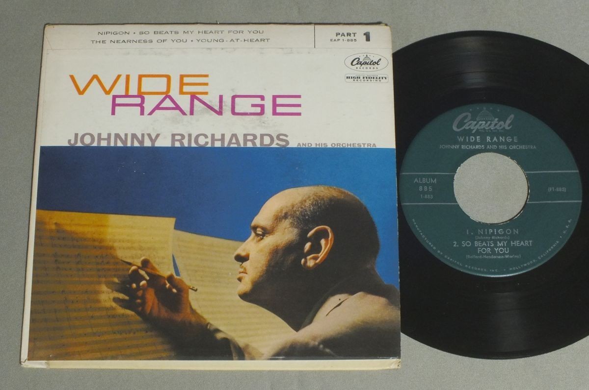 ●米7inch JOHNNY RICHARDS & HIS ORCHESTRA/WIDE RANGE PART1○_画像1