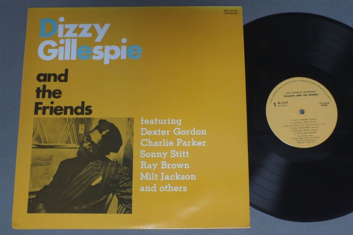 ●LP DIZZY GILLESPIE/GILLESPIE AND THE FRIENDS○_画像1