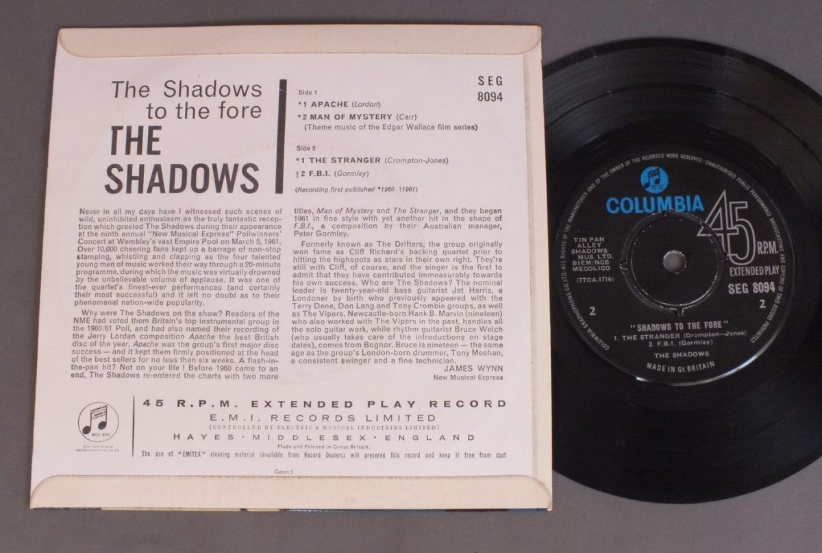 ★英7inch SHADOWS/SHADOWS TO THE FOUR EP☆_画像2