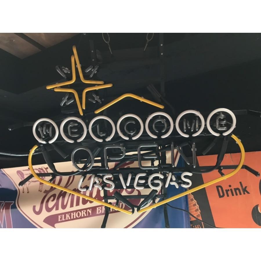 ネオンサイン / LAS VEGAS OPEN ラスベガス オープン 看板　ネオン管 ネオンライト 店舗照明 ガレージ 照明　アメリカン雑貨　インテリア_画像4