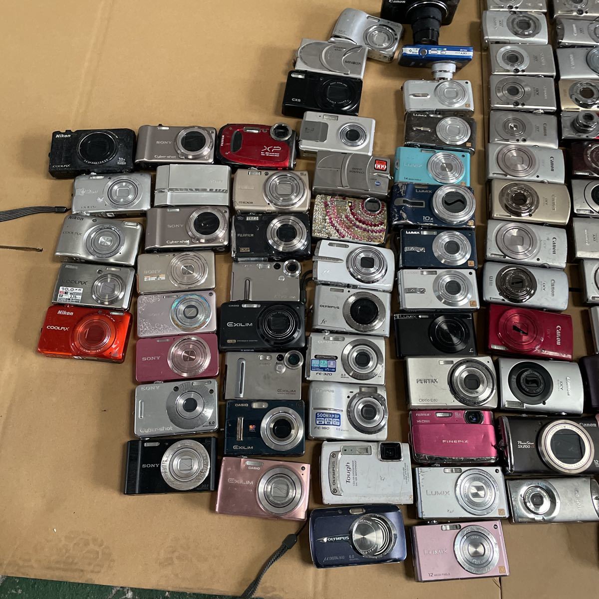 大量セット コンパクトデジタルカメラ ソニー Canon Nikon ニコン