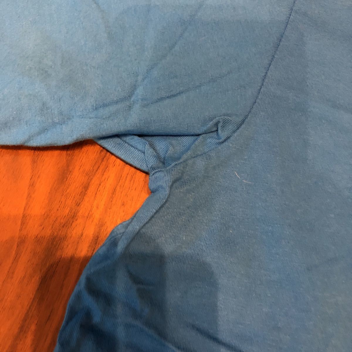 【ユニクロ×ビリーアイリッシュ　メンズ】ブルー　プリント　半袖Tシャツ L_画像5