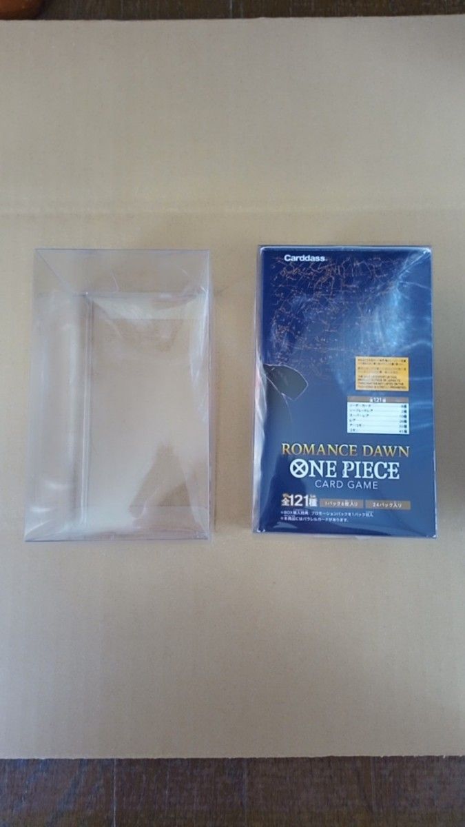 並行輸入品] ワンピースカード ブースターボックスサイズ Eタイプ のプラスチックケース15個