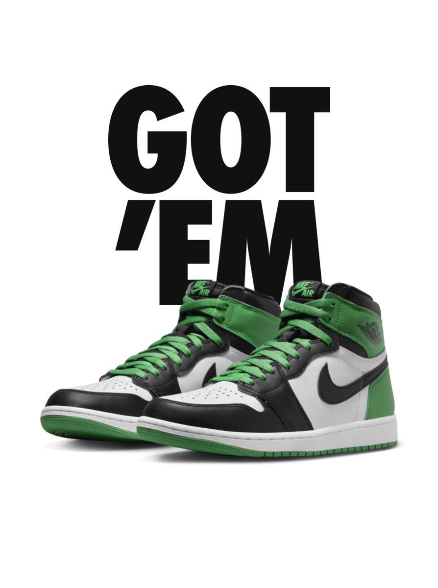 28㎝】NIKE AIR JORDAN1 HIGHOG Lucky Green | centroclinicoaveiro.pt