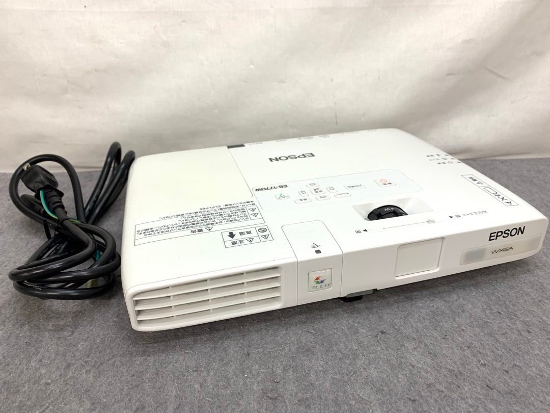 ファッションデザイナー 3LCDビジネスプロジェクター EB-1770W ランプ