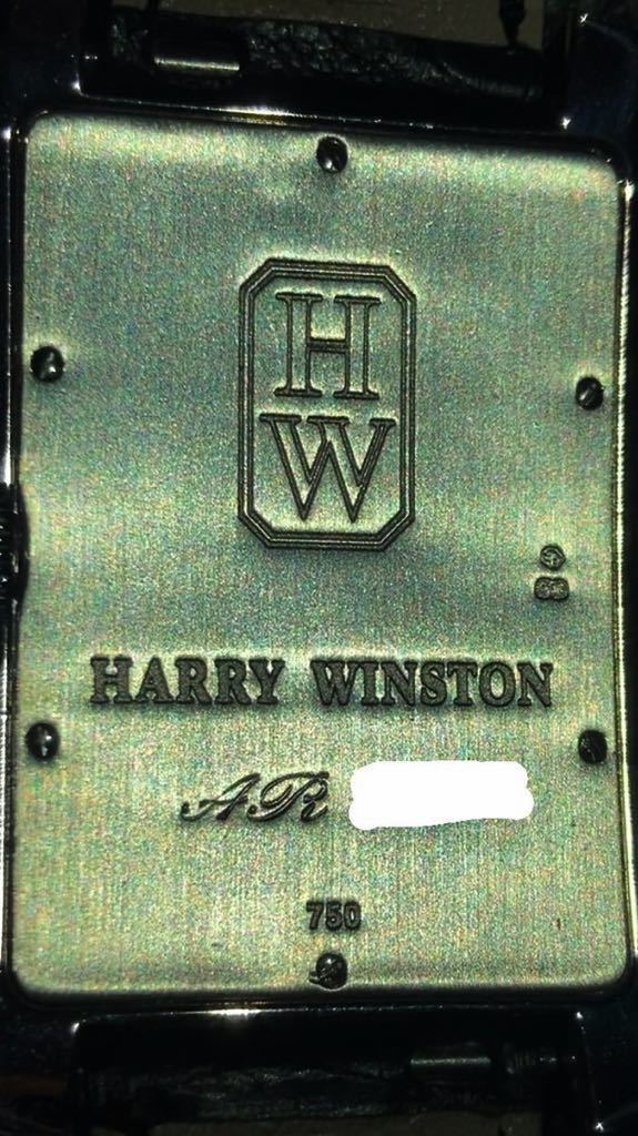 【純正ダイヤモンド】ハリーウィンストンHARRYWINSTON正規腕時計18Kホワイトゴールド製アヴェニューグリッド46ミリ超美品定価720万円値引き