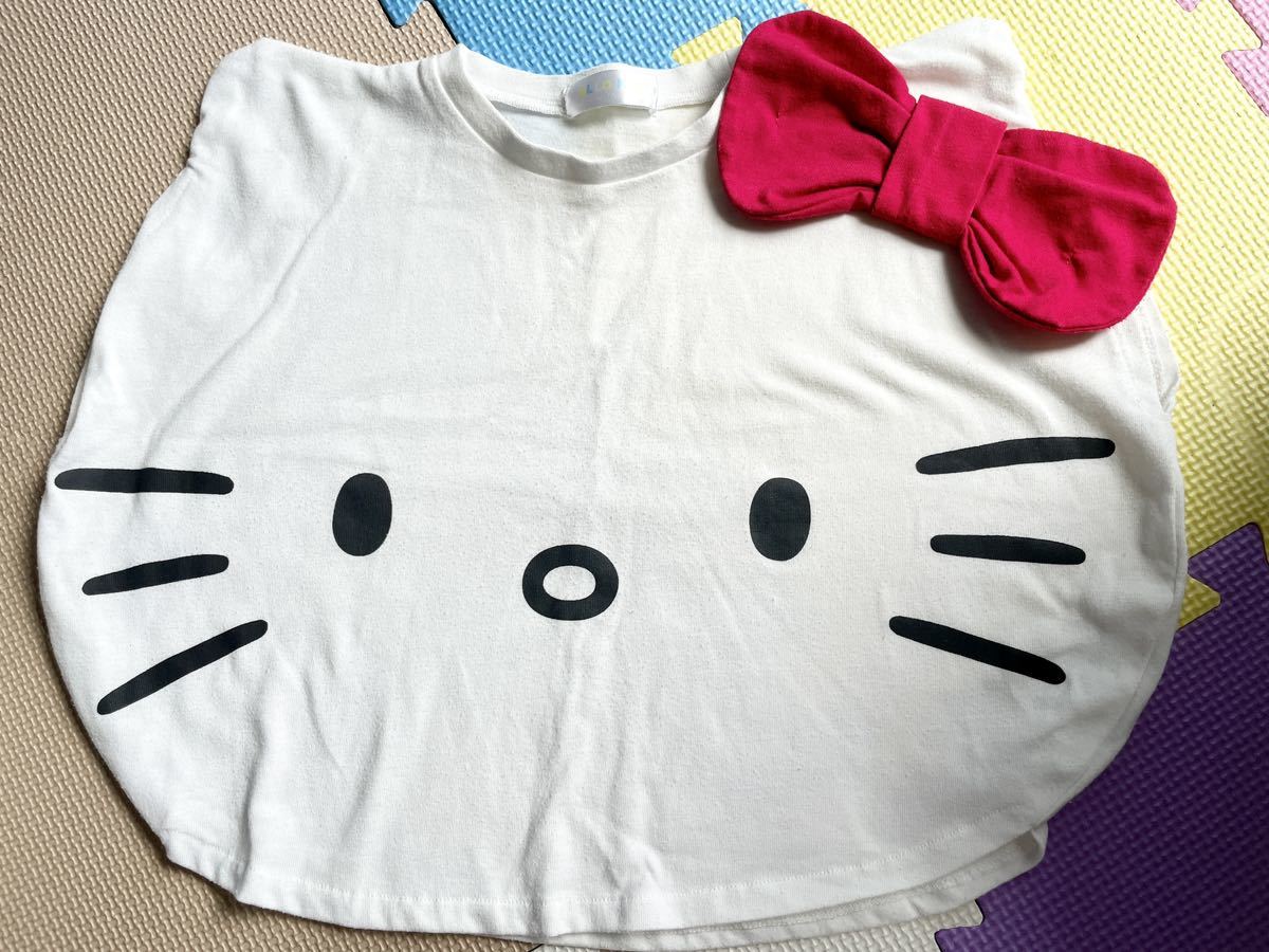 半袖Tシャツ キティー ハローキティ 100 女の子 おしゃれ (ミュータント タートルズ) Teenage Mutant Ninja Turtles オフィシャル商品 キッズ・子供 Tシャツ 半袖 トップス カットソー (2枚組)