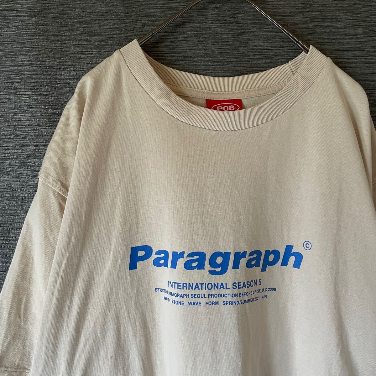 人気モデル】Paragraph パラグラフ Tシャツ 半袖 コムドット|PayPayフリマ