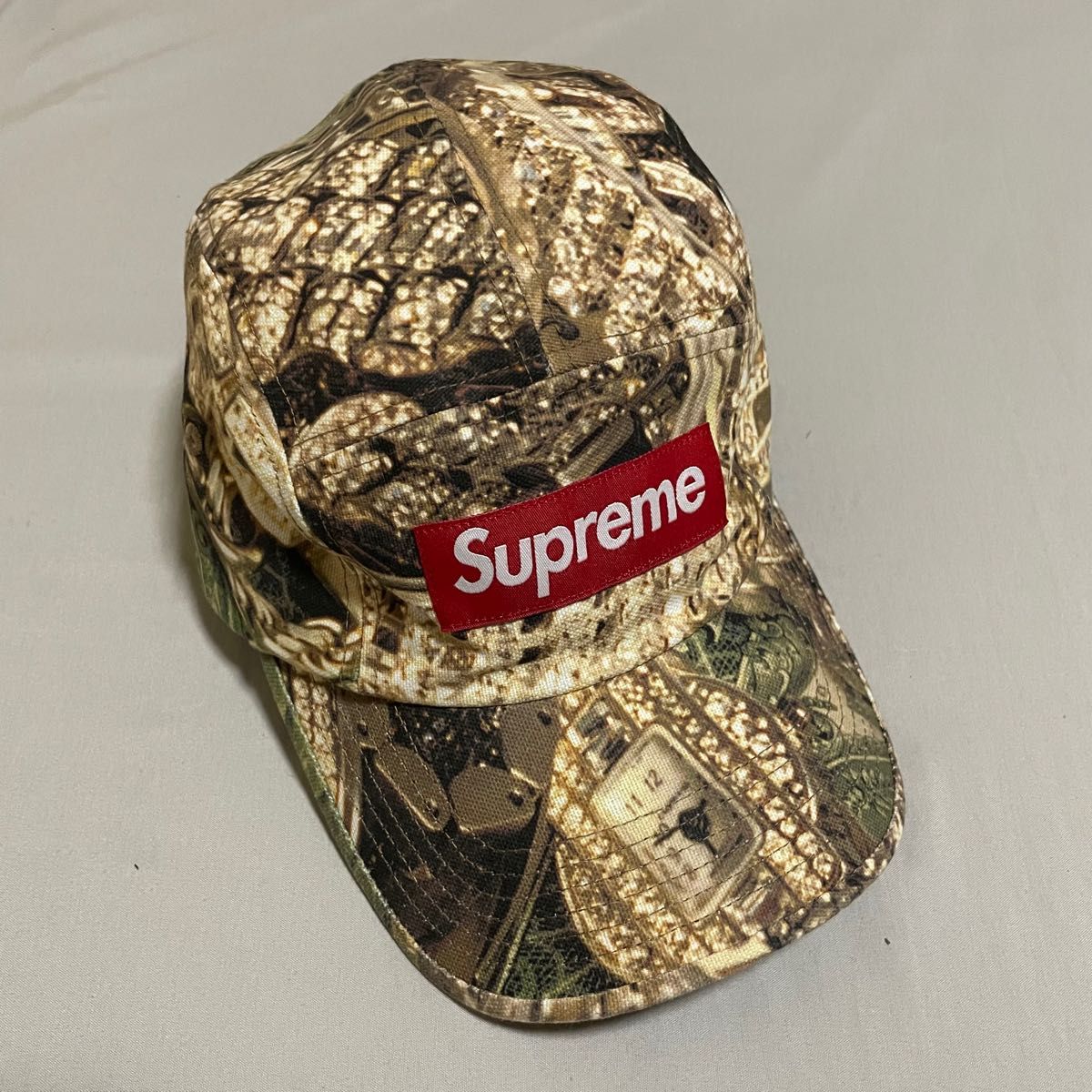 美品】Supreme ボックスロゴ キャップ 帽子 シュプリームキャップ