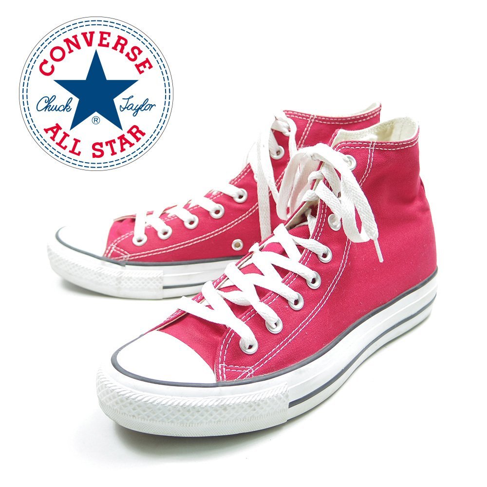 26.5cm相当　CONVERSE ALLSTAR　コンバース オールスター　Chuck Taylar　チャックテイラー　ハイカット　スニーカー　キャンバス　/U7800_画像1