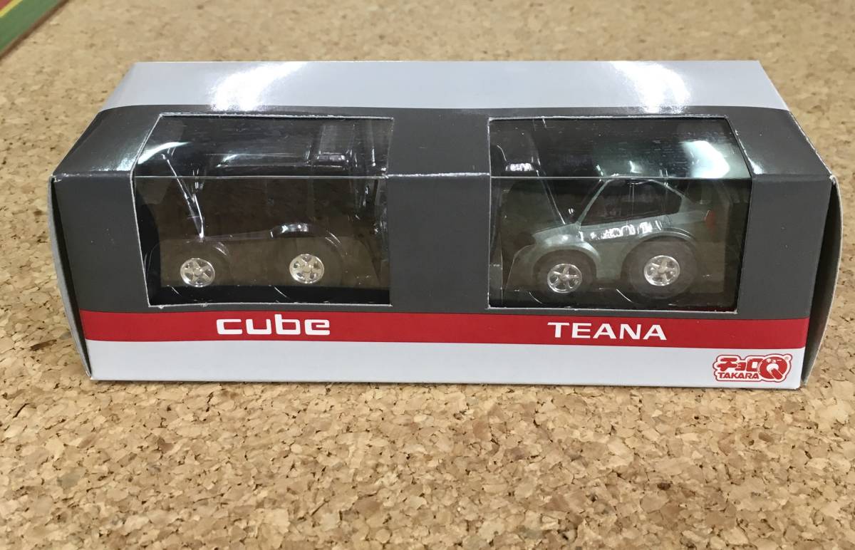 ■TAKARA TOMY ■ チョロＱ × NISSAN ４台セット《ELGRAND SKYLINE cube TEANA 》