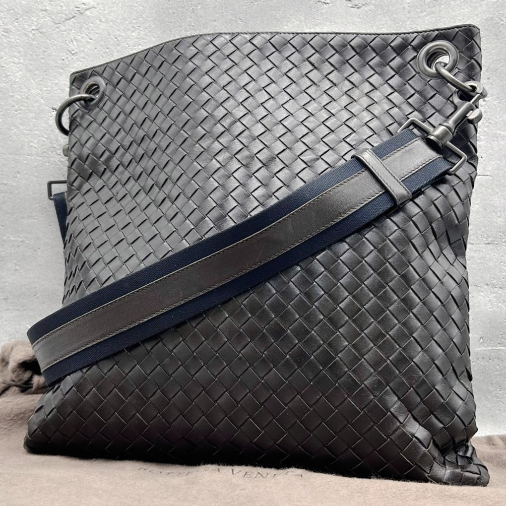 1円【極美品】BOTTEGA VENETA ボッテガヴェネタメンズイントレチャート