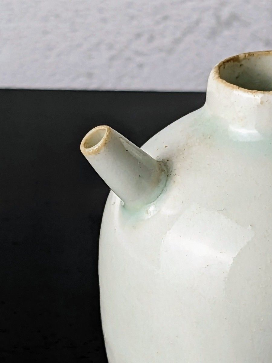 青白磁南瓜形水注 影青水注 南宋時代 中国陶磁器コレクション 水滴 酒
