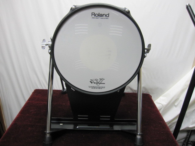 安心の定価販売】 ROLAND KD-120 電子ドラム用キックパッド バスドラム
