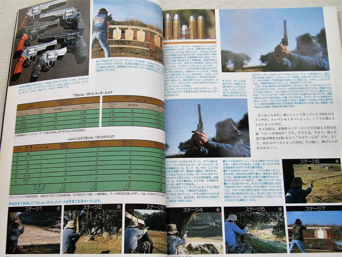 1990年5月号 Ｍ629 M29 オートマグⅢ ナイフピストル 月刊GUN誌の画像3