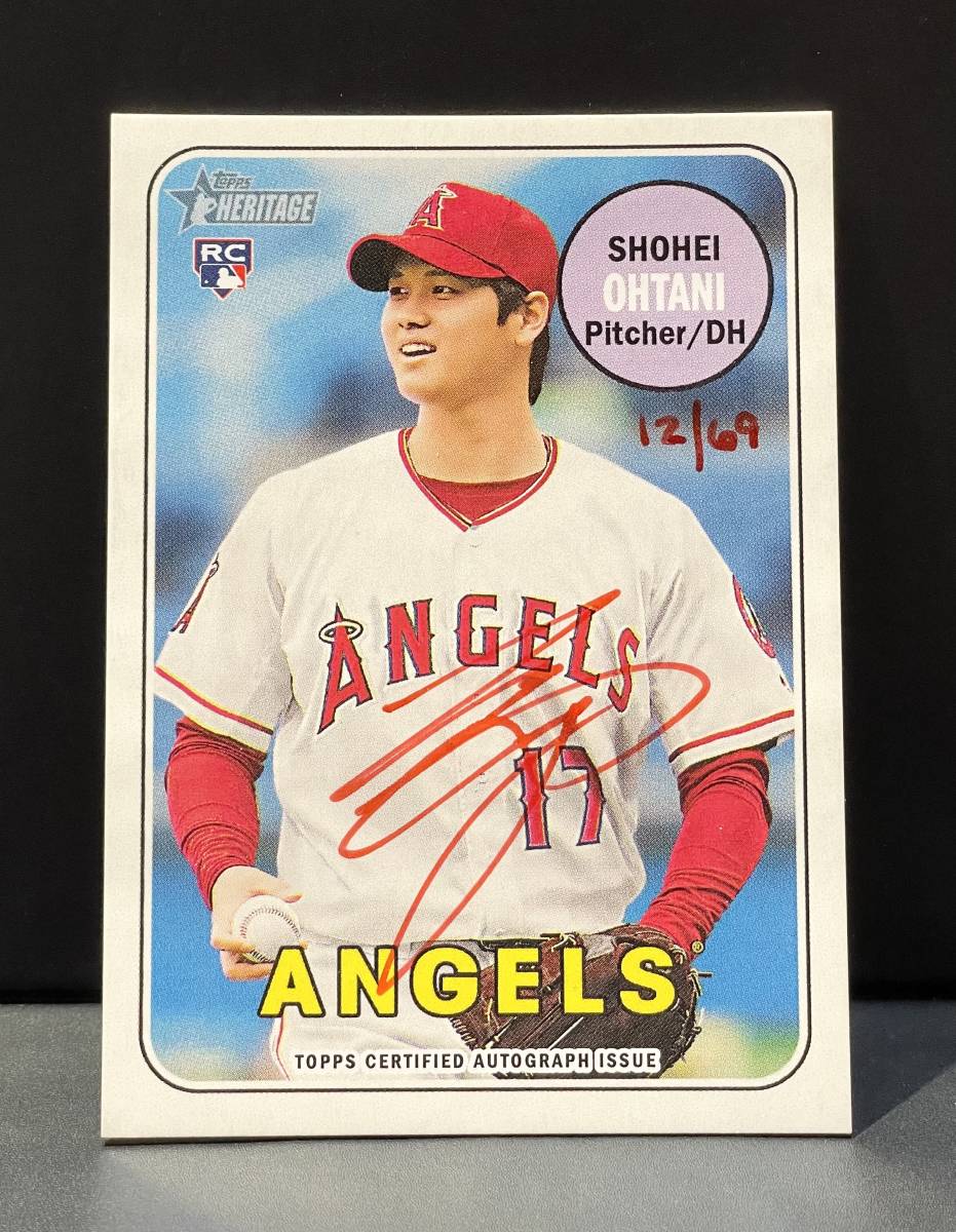 ☆2018 大谷翔平 ルーキー Topps RC Heritage Rookie-