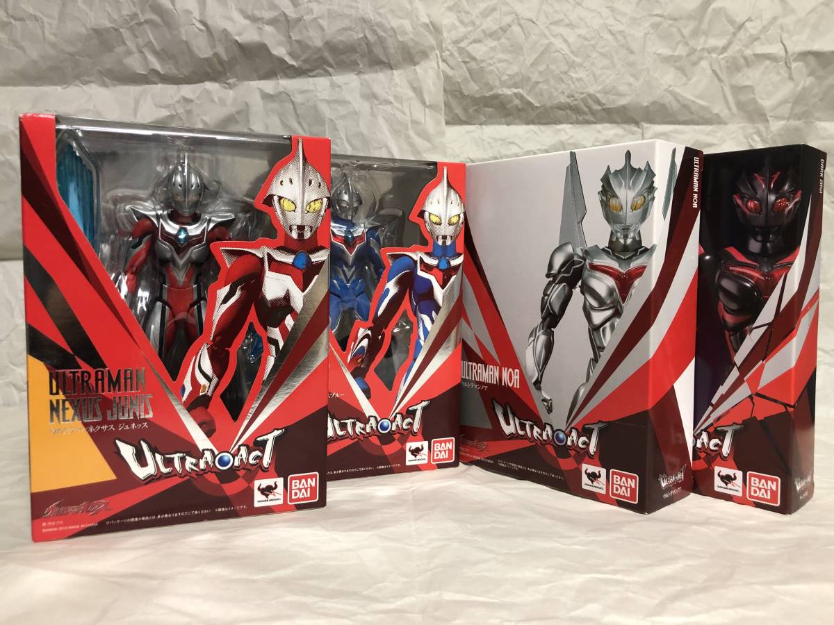 ULTRA-ACT ウルトラマンネクサス 4種セット [ジュネッス、ジュネッス