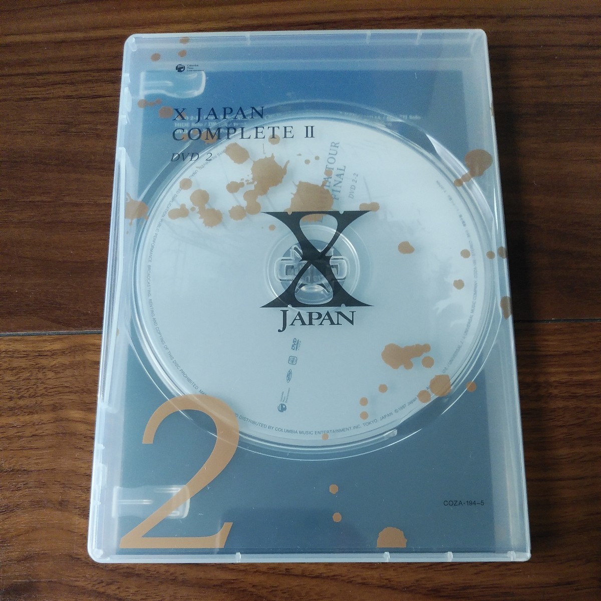 X JAPAN COMPLETEⅡ DVD 2枚組 DAHLIA TOUR FINAL エックスジャパン