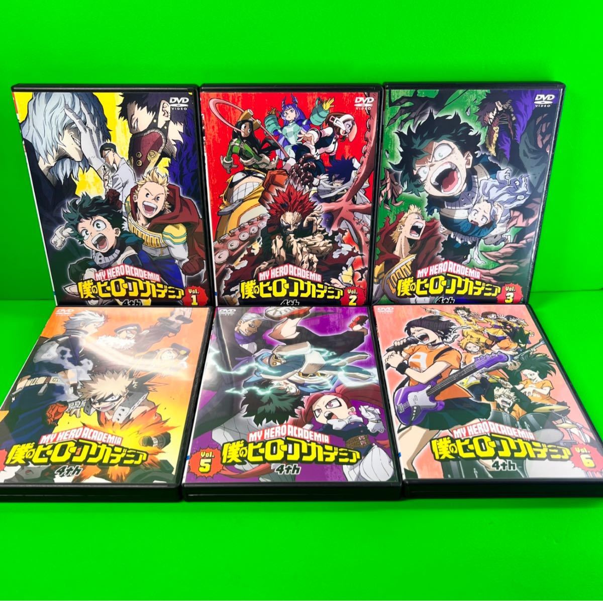 ソフトパープル 僕のヒーローアカデミア DVD season1~5 + movie 全34