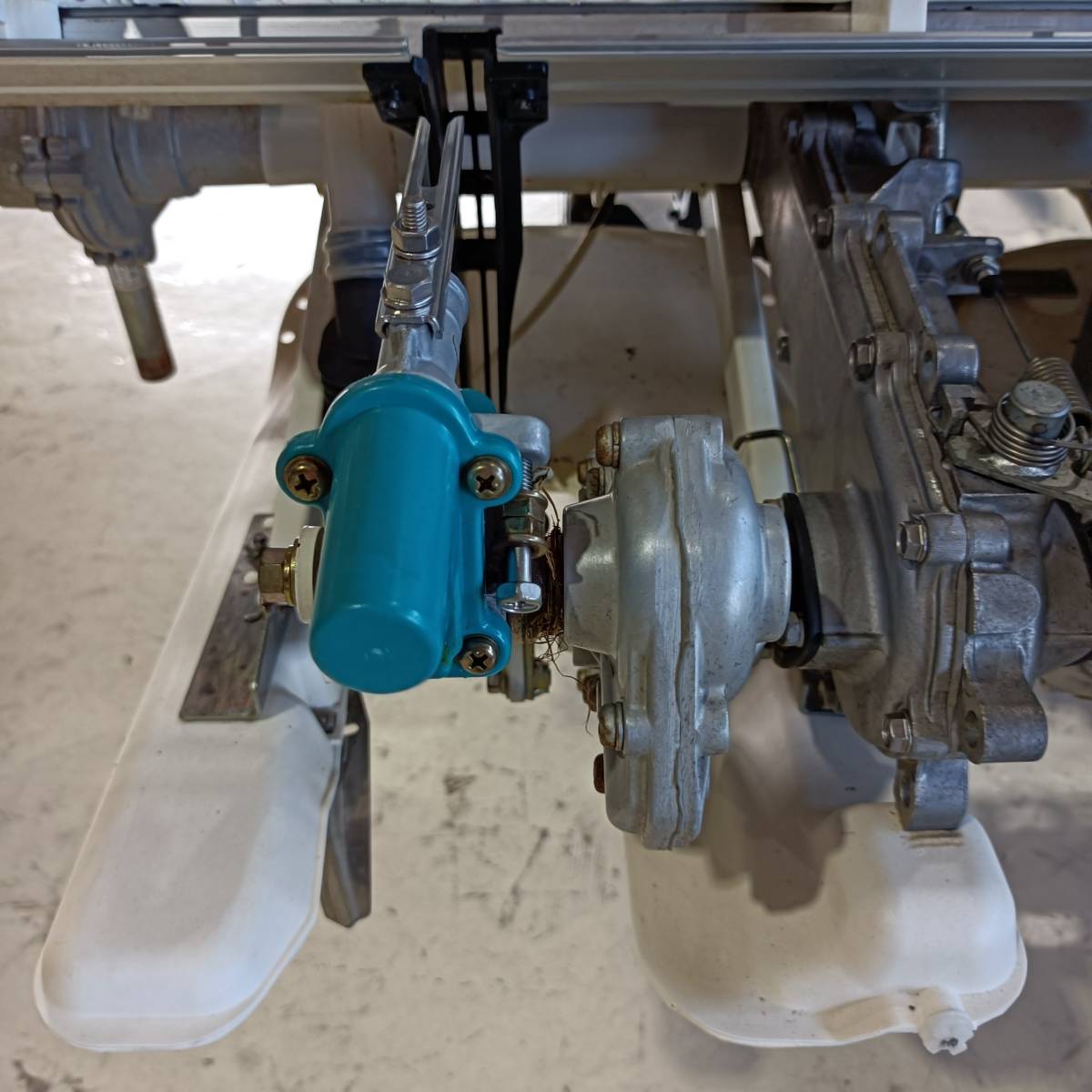 埼玉発 クボタ 田植機 SPU450P-IFR 点検整備済 オイル・フィルター交換済み 優ゆうローター付 施肥機付 4条植 6