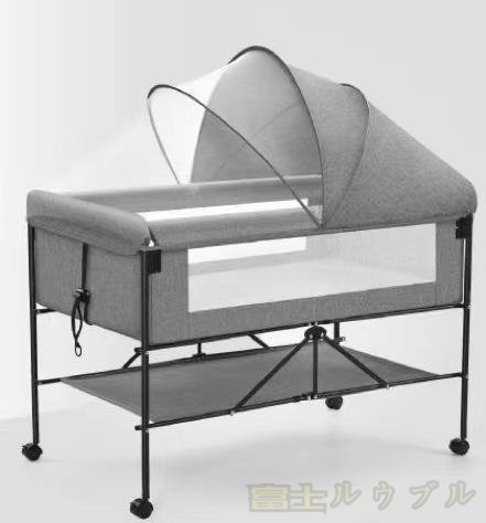  practical use * folding large bed moveable type multifunction newborn baby from 4 -years old till 