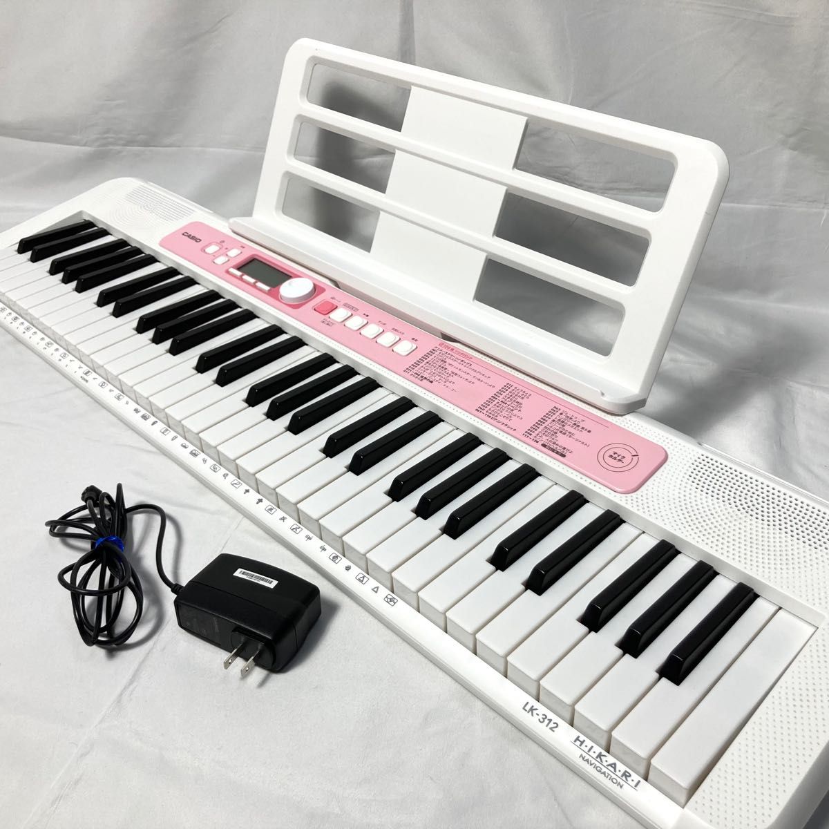 CASIO(カシオ) 61鍵盤 電子キーボード LK-312 [光ナビゲーション]