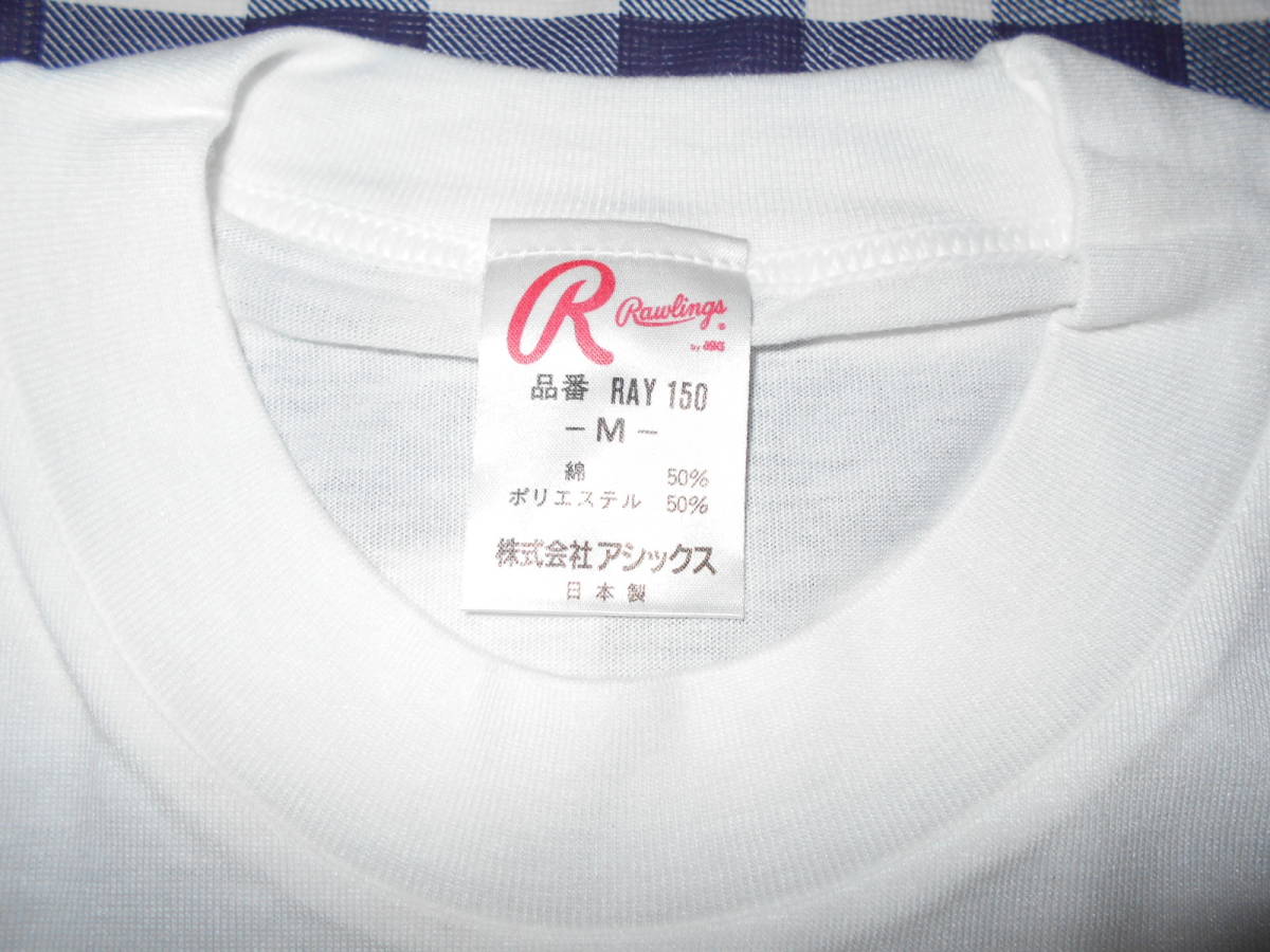 【衣類】　Tシャツ　アシックス　Rawlings　Mサイズ_画像2