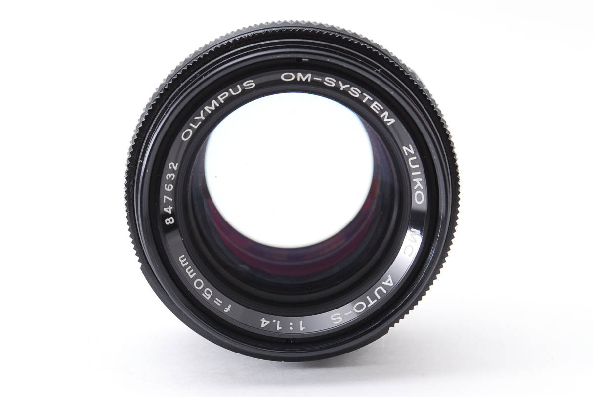 オリンパス Olympus OM-System Zuiko MC Auto-S 50mm F/1.4 MF レンズ [現状品] #1875223_画像2