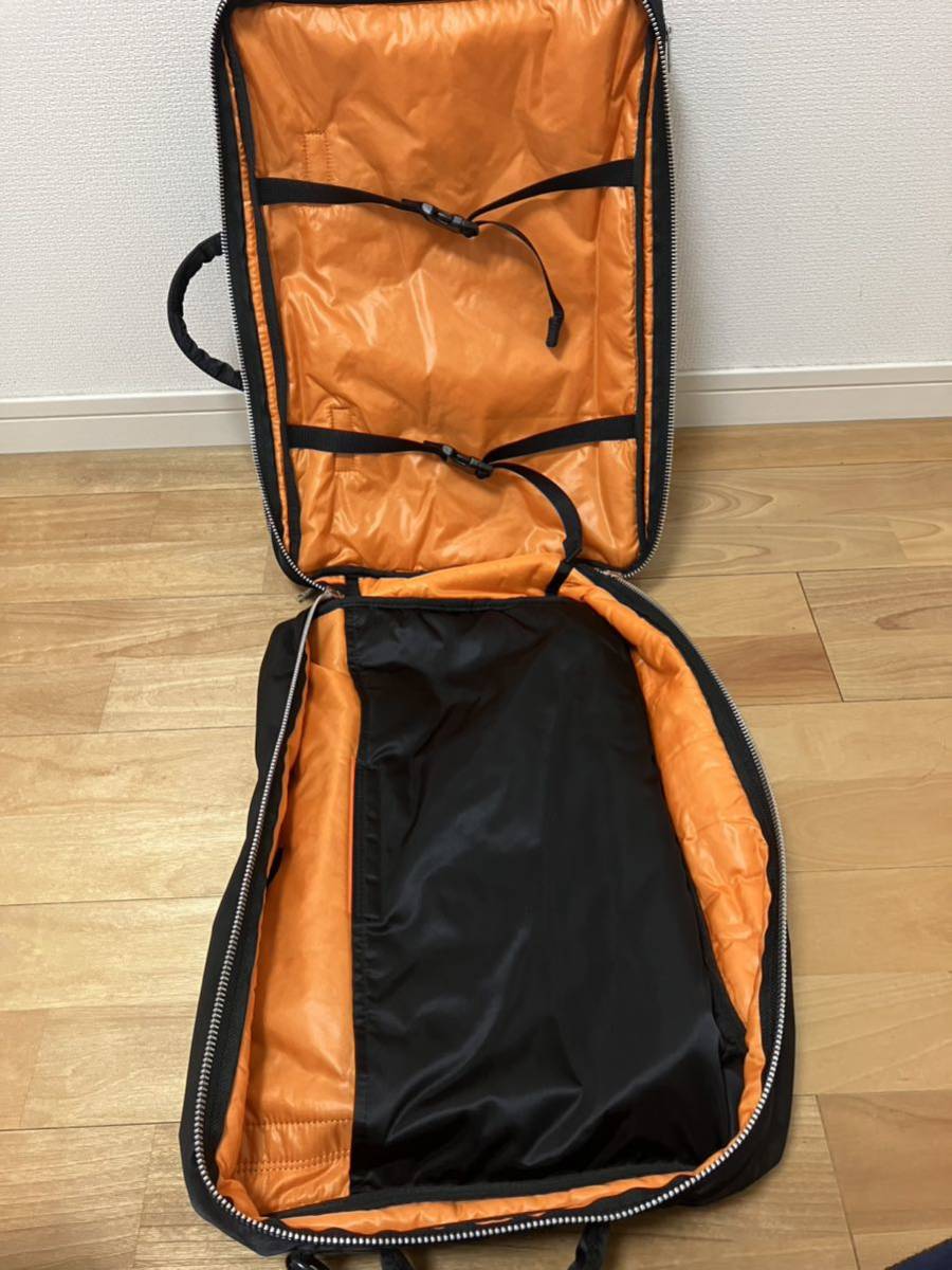 新品同様 保存袋付 ポーター タンカー 2層式 3way ブリーフバッグ ラージサイズ