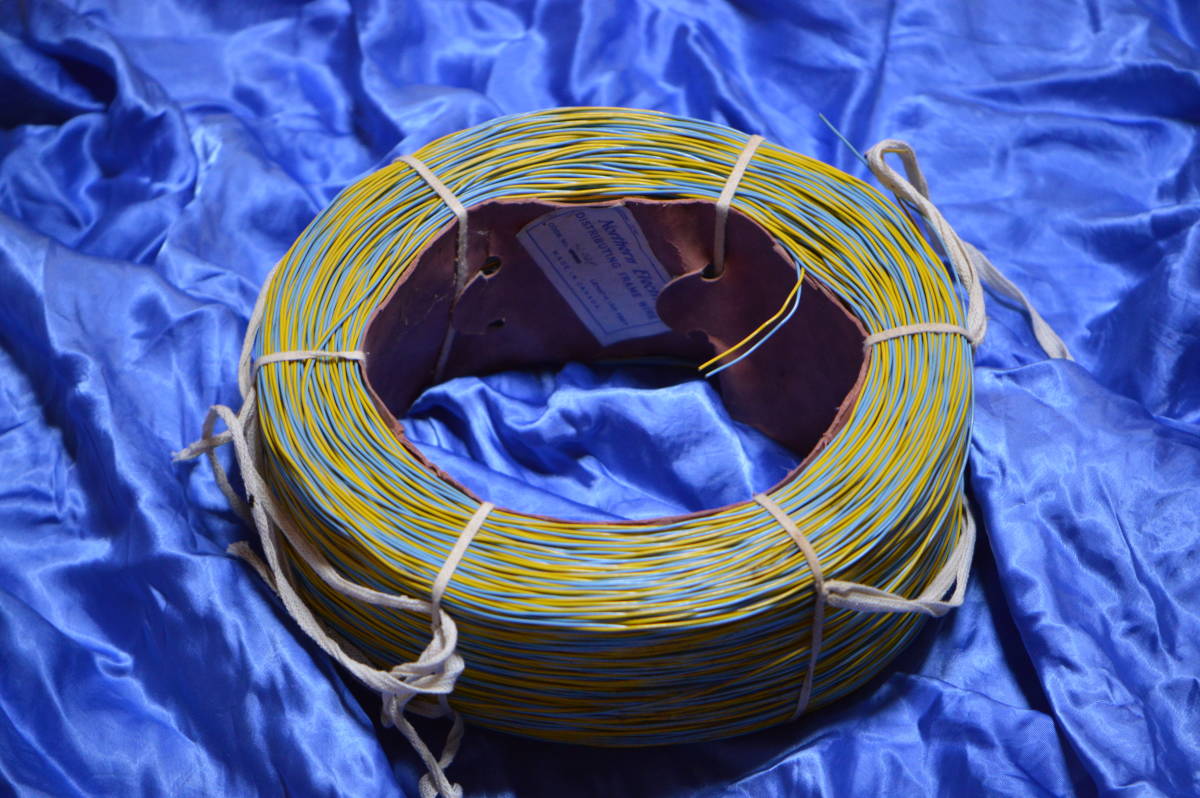 おすすめ！☆送料無料！☆激レア！　70's NORTHERN ELECTRIC 22AWG Twin単線　１０m/３０００円☆_画像2