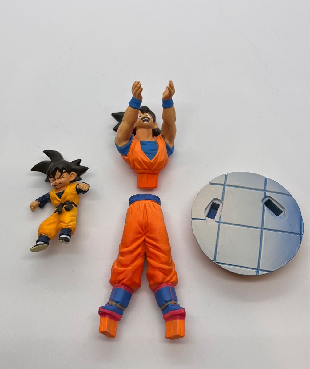 ドラゴンボールカプセル・ネオ 帰ってきたブウ編 じゃあなみんな 彩色版 孫悟空 孫悟天