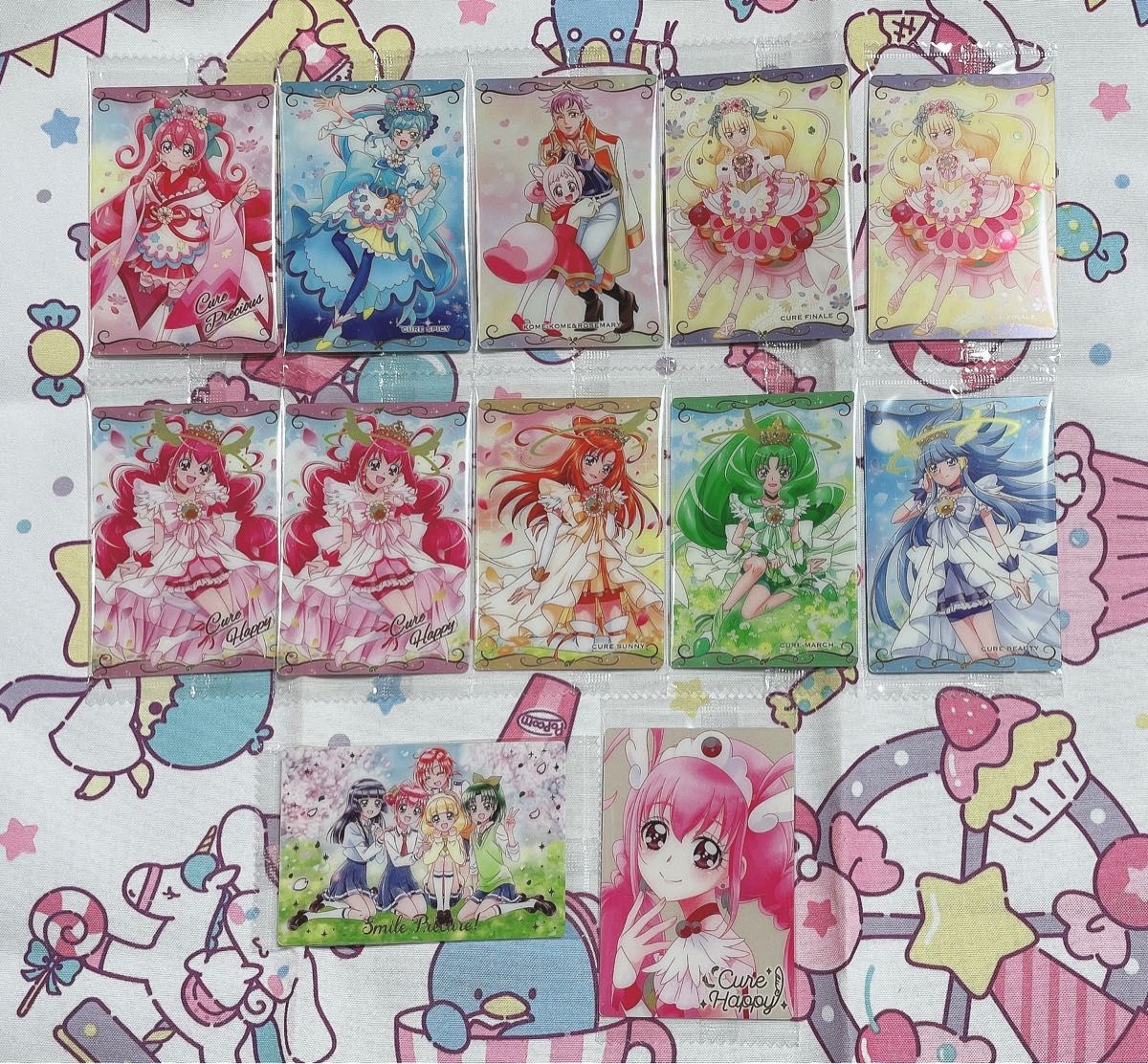 注目ブランド プリキュア カードウエハース7 まとめ売り 72枚