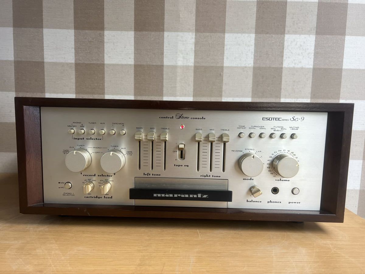 Marantz マランツ プリアンプ/コントロールアンプ SC-9 通電確認 現状