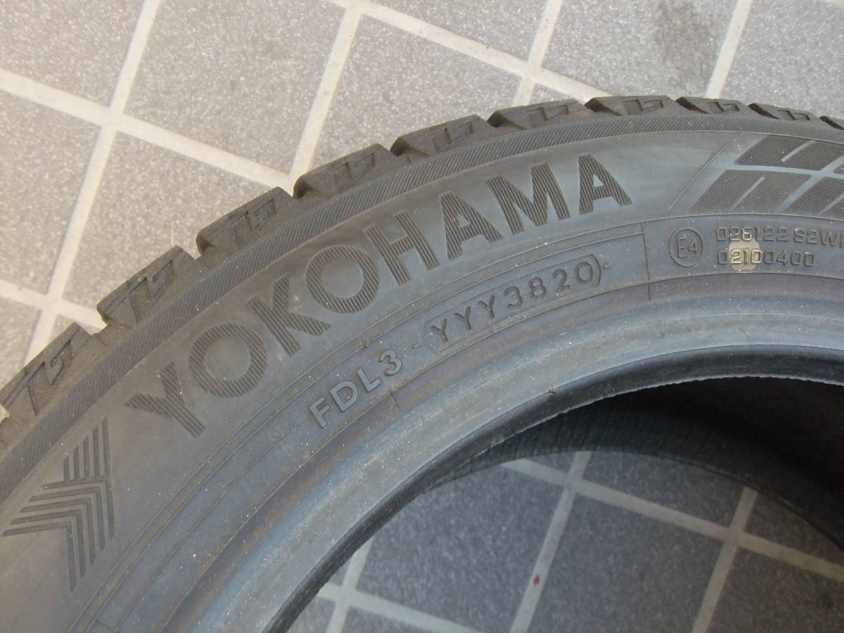 ★スタッドレス 4本 195/55R16 ヨコハマ ice GUARD IG60 20Y製 ★2023,/4,13,_撮影日2023,/4,13