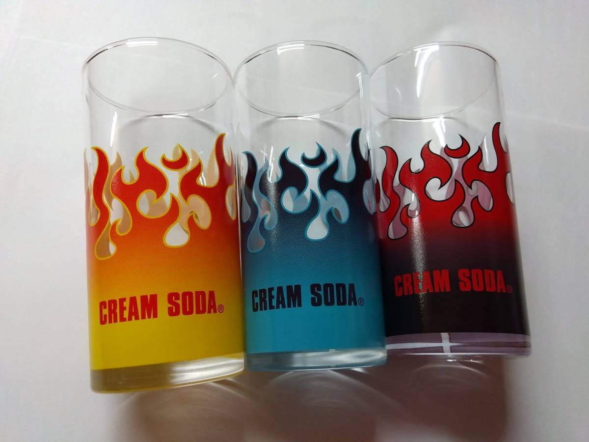 3個セット！クリームソーダファイヤーグラス！CS GLASS FIRE検索ファイアーロカビリーブラックキャッツマジックピンクドラゴン