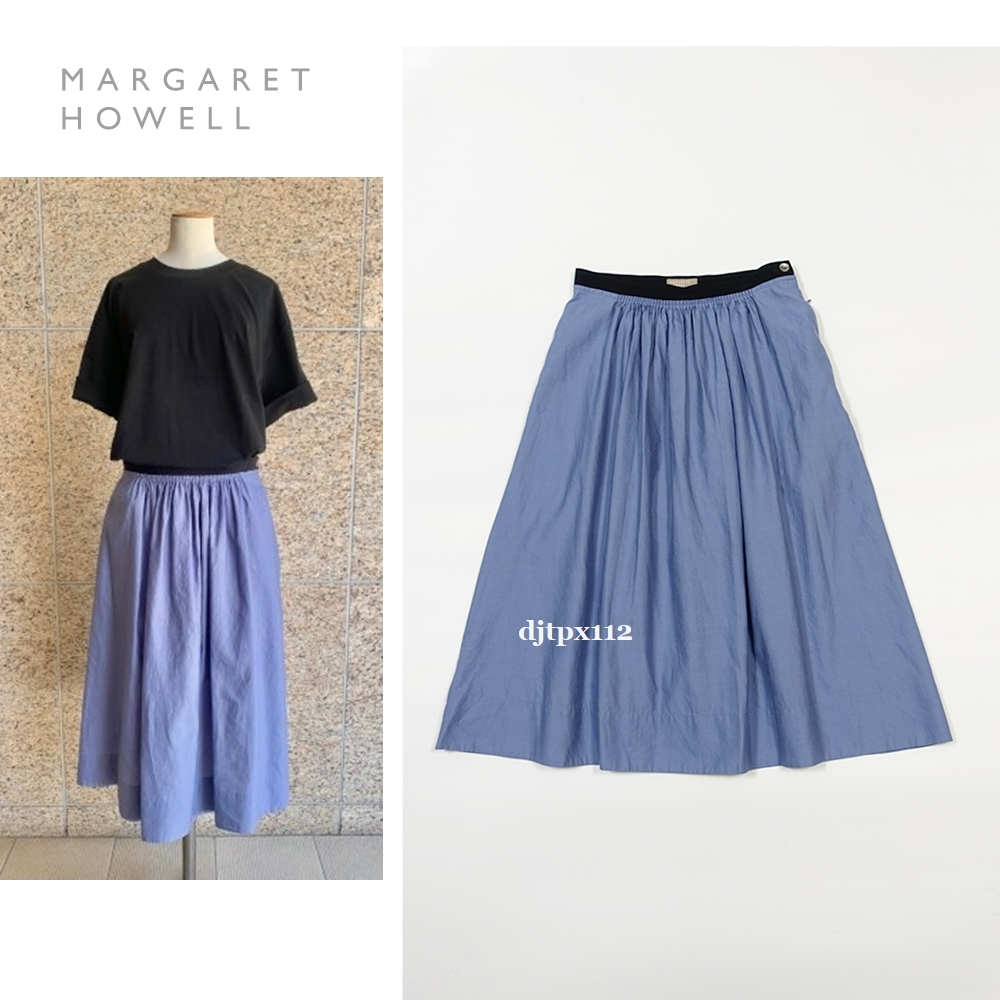 予約販売 SILK COTTON HOWELL*2020SS 定価32,000円*MARGARET SKIRT