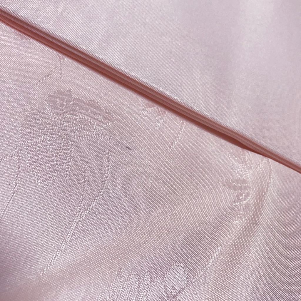 名古屋帯　レディース　着物に　仕立て上がり　正絹　　なごや帯　　ピンク系　９寸 a51_画像6